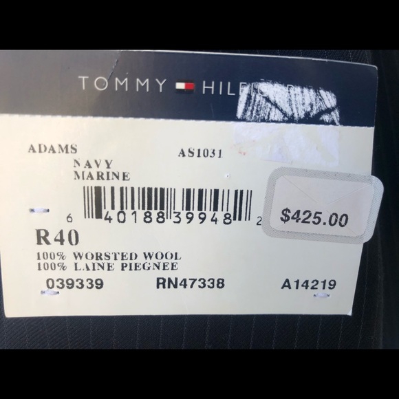 NWT TOMMY HILFIGER MEN Suit Jacket blazer - Picture 2 of 6